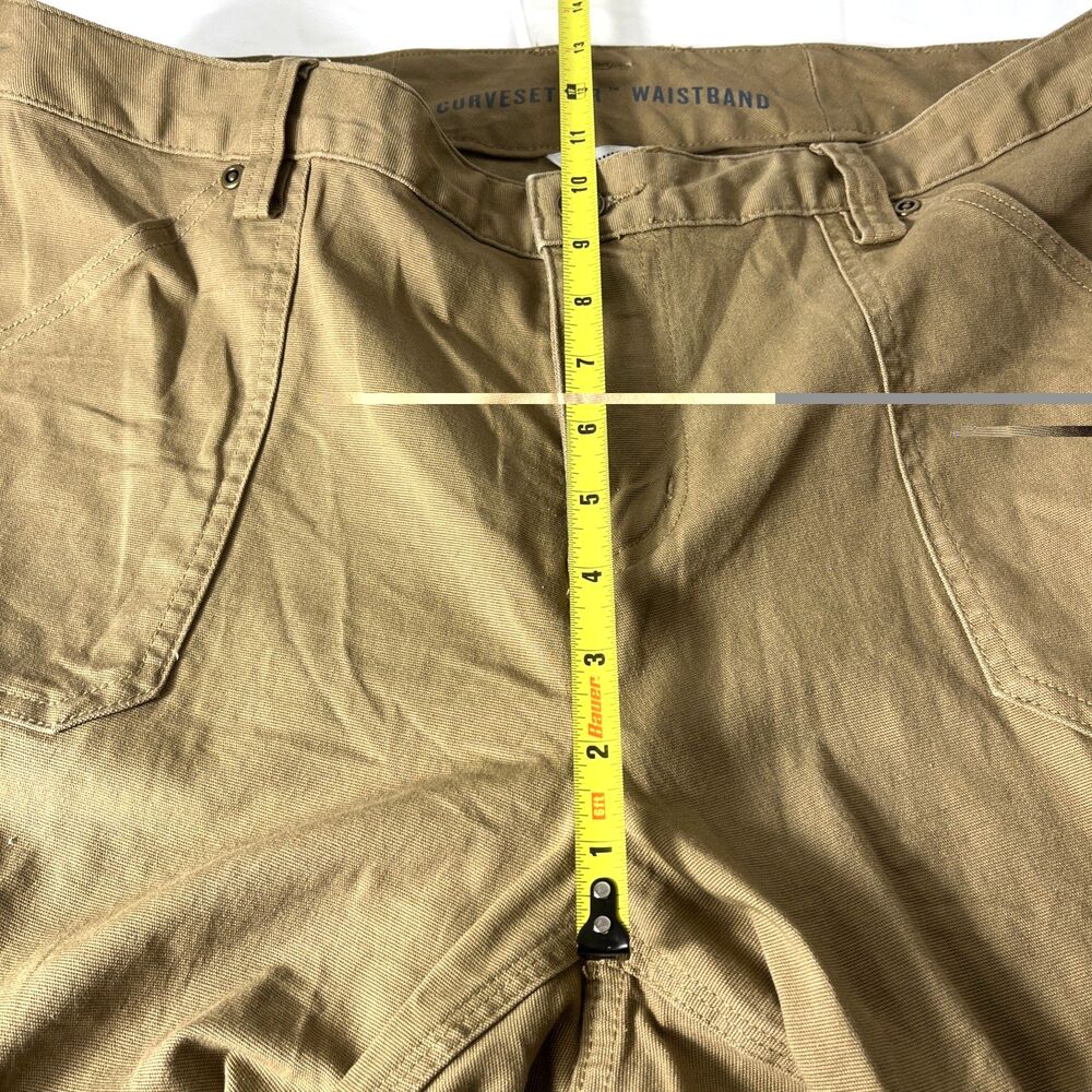 Duluth Trading Womens Curvesetter Carpenter Cargo Pants 12x31 *See Measurements* - Picture 8 of 16